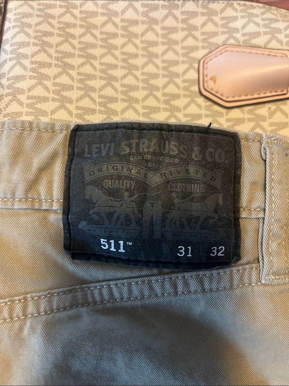 Levi's 511 Slim Men's Jeans in Khaki/Tan